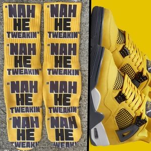 Nah He Tweakin socks